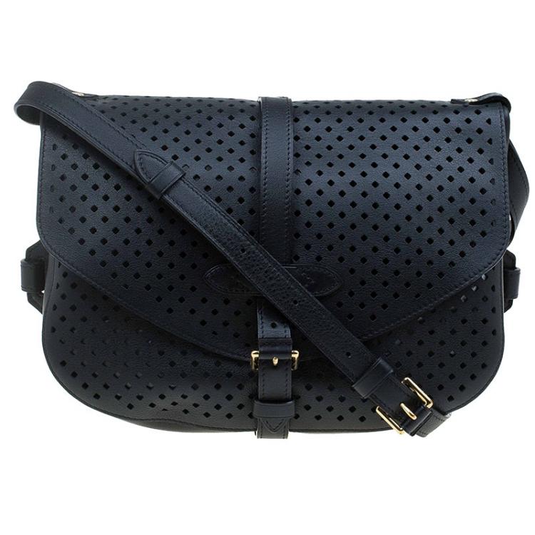 Louis Vuitton Black Flore Perforated Leather Limited Edition Saumur Bag  Louis Vuitton | The Luxury Closet