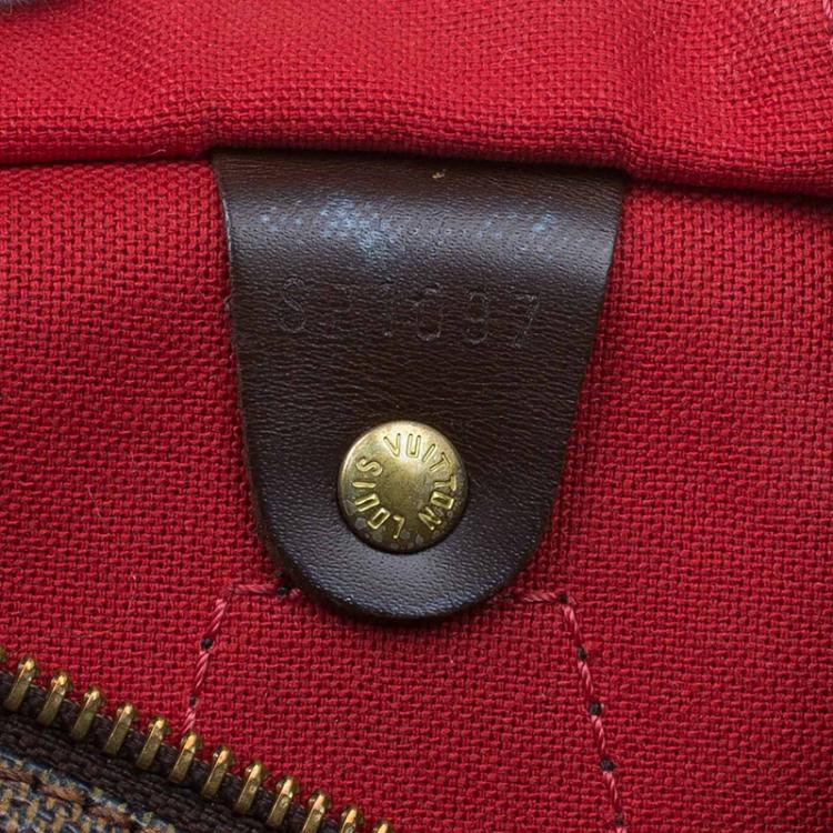 مملوكة مسبقًا Louis Vuitton Damier Ebene Canvas Speedy 30 Bag