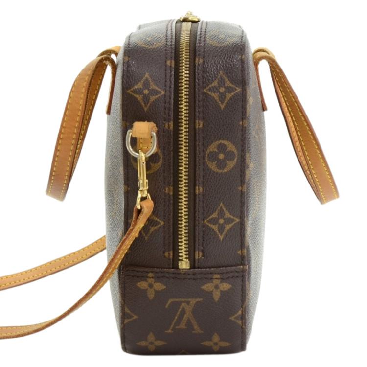 Pre Owned Louis Vuitton Monogram Canvas Spontini Bag