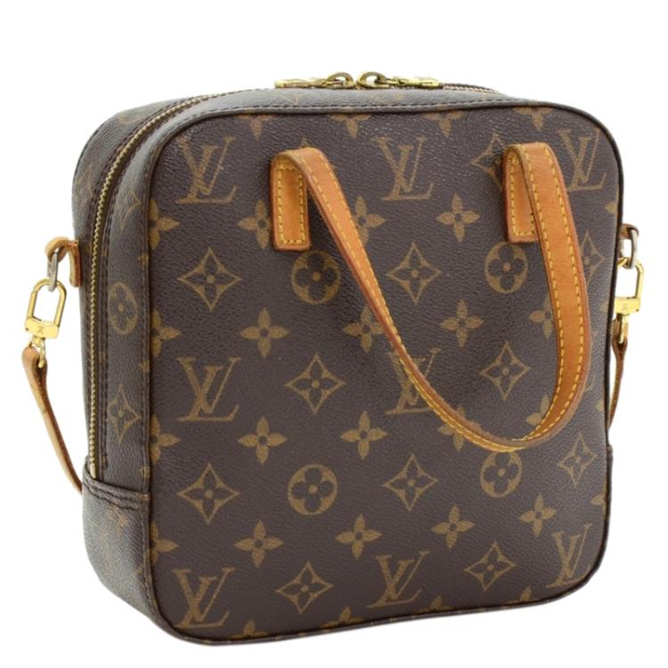 Pre Owned Louis Vuitton Monogram Canvas Spontini Bag
