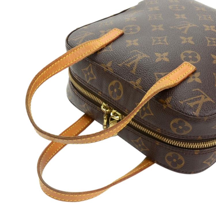 Pre Owned Louis Vuitton Monogram Canvas Spontini Bag