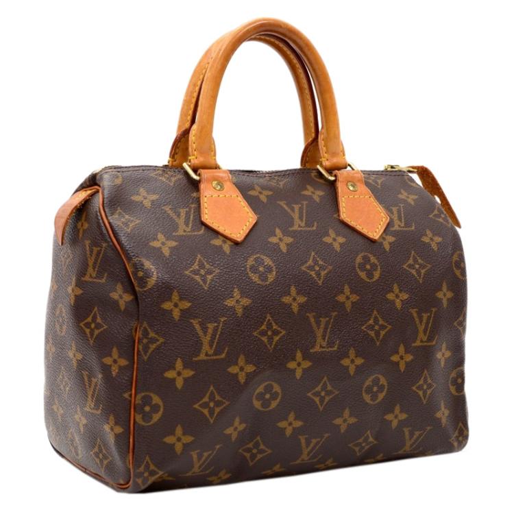 Pre Owned Louis Vuitton Monogram Canvas Speedy 25