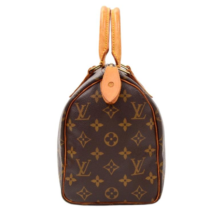 Pre Owned Louis Vuitton Monogram Canvas Speedy 25