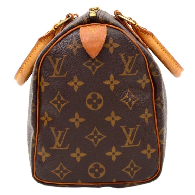 Pre Owned Louis Vuitton Monogram Canvas Speedy 25