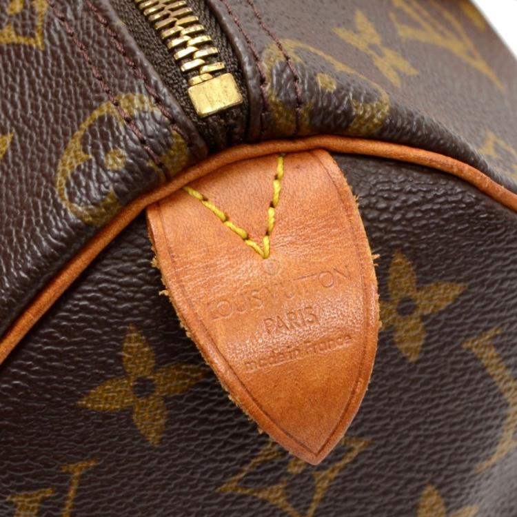 Pre Owned Louis Vuitton Monogram Canvas Speedy 25