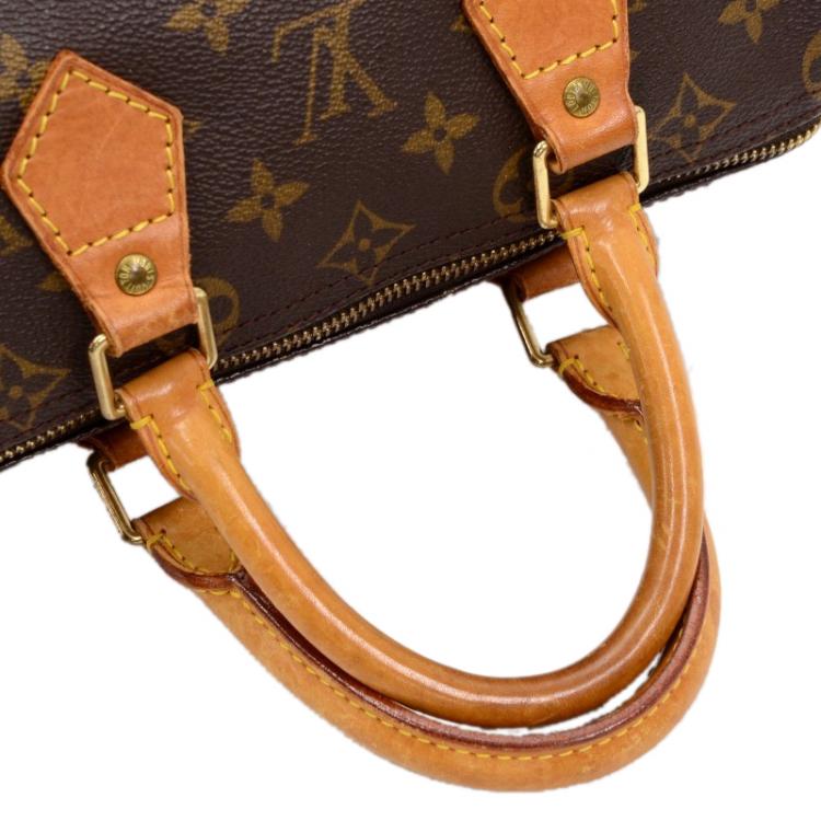 Pre Owned Louis Vuitton Monogram Canvas Speedy 25