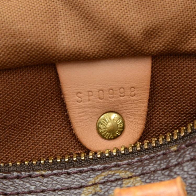 Pre Owned Louis Vuitton Monogram Canvas Speedy 25