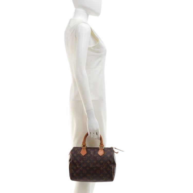 Pre Owned Louis Vuitton Monogram Canvas Speedy 25 