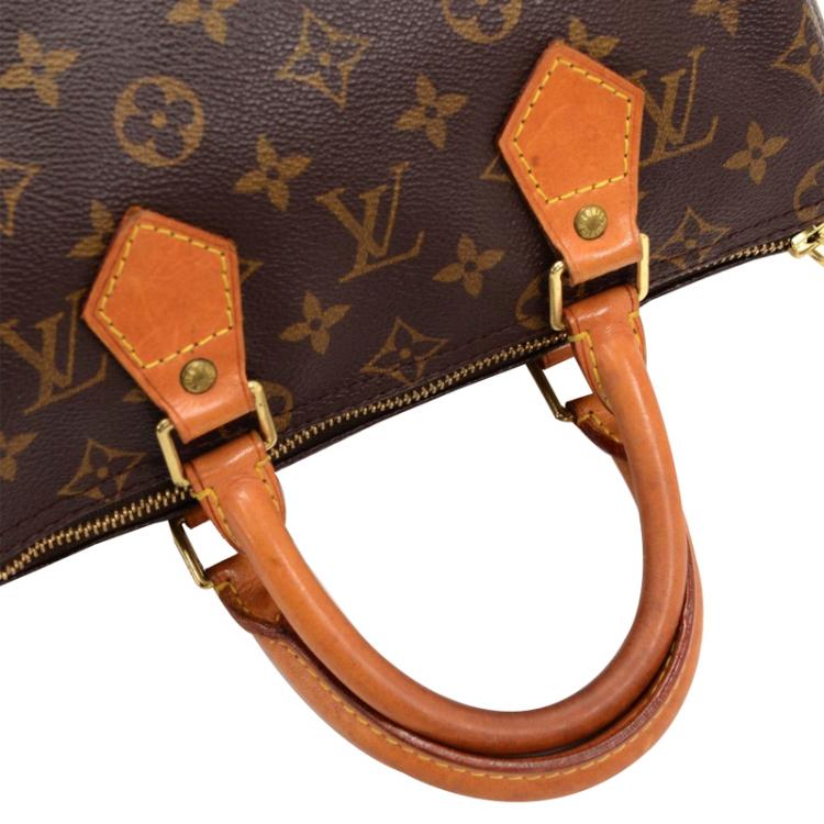 Pre Owned Louis Vuitton Monogram Canvas Speedy 25 