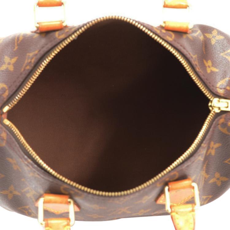 Pre Owned Louis Vuitton Monogram Canvas Speedy 25 