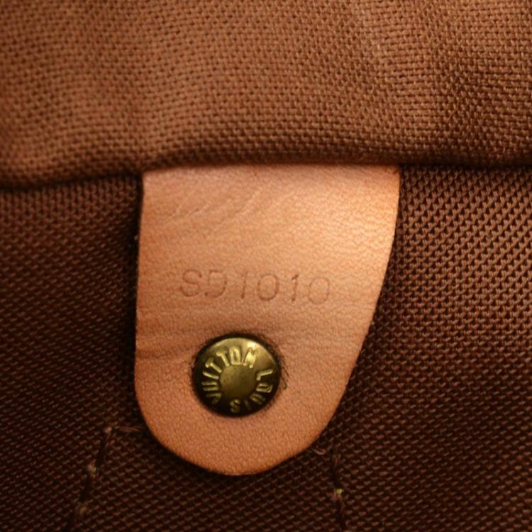 Pre Owned Louis Vuitton Monogram Canvas Speedy 25 