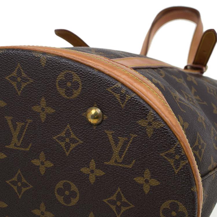 Pre Owned Louis Vuitton Monogram Canvas Bucket GM Bag