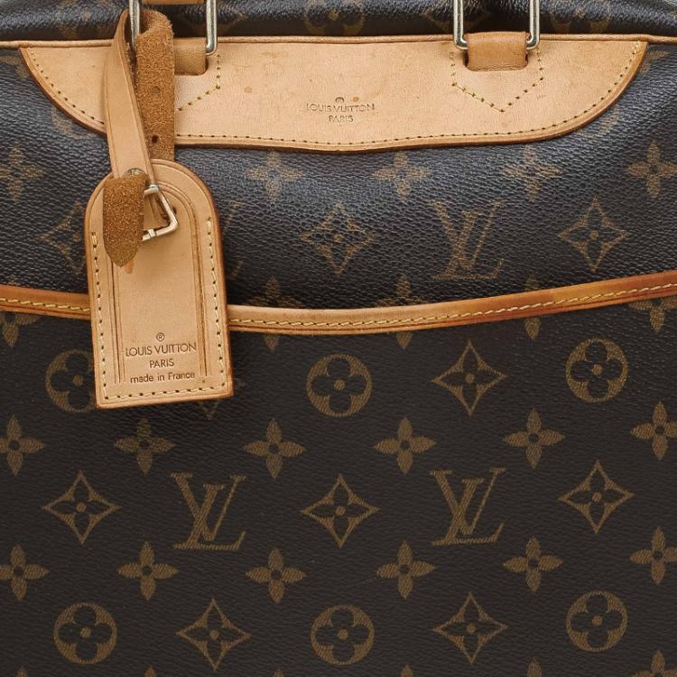 Pre Owned Louis Vuitton Monogram Canvas Deauville Bag
