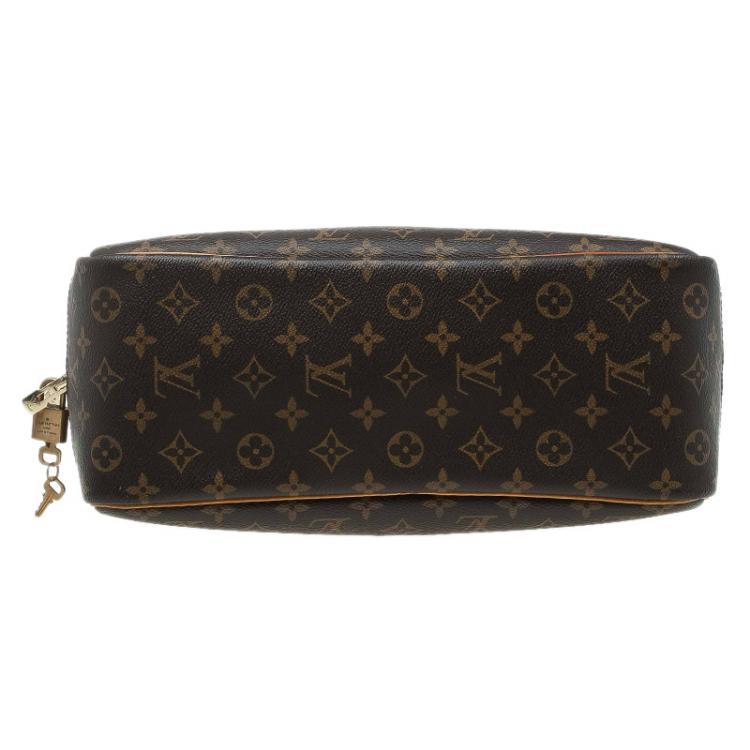Pre Owned Louis Vuitton Monogram Canvas Deauville Bag
