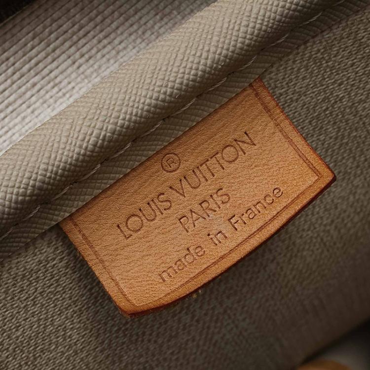 Pre Owned Louis Vuitton Monogram Canvas Deauville Bag