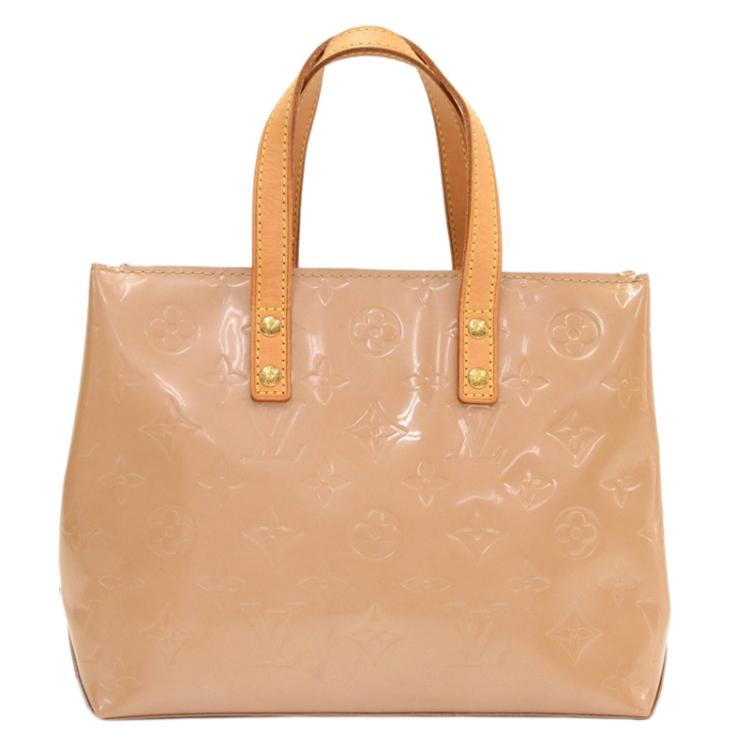 Shop for Louis Vuitton Beige Vernis Leather Reade PM Bag - Shipped from USA