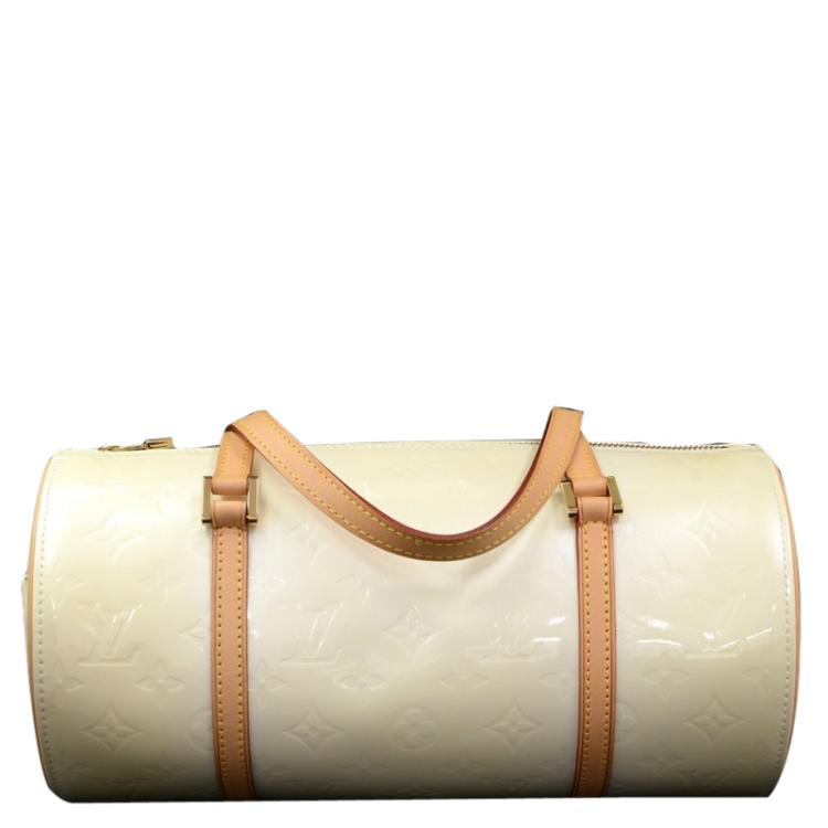 Louis Vuitton Pearl Vernis Leather Bedford Barrel Bag