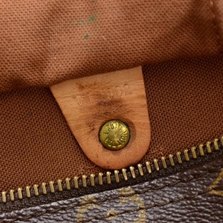 Pre Owned Louis Vuitton Monogram Canvas Speedy 25