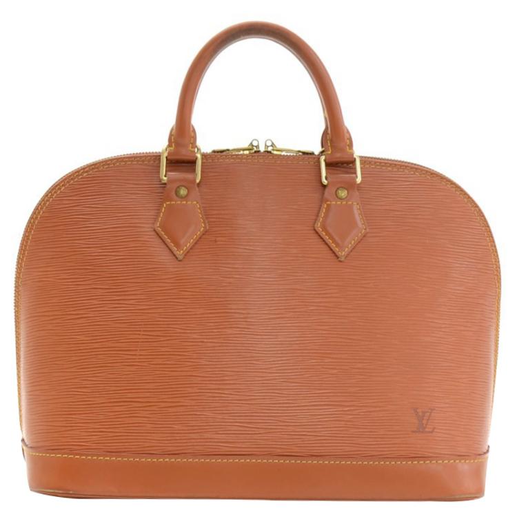 louis vuitton brown epi leather