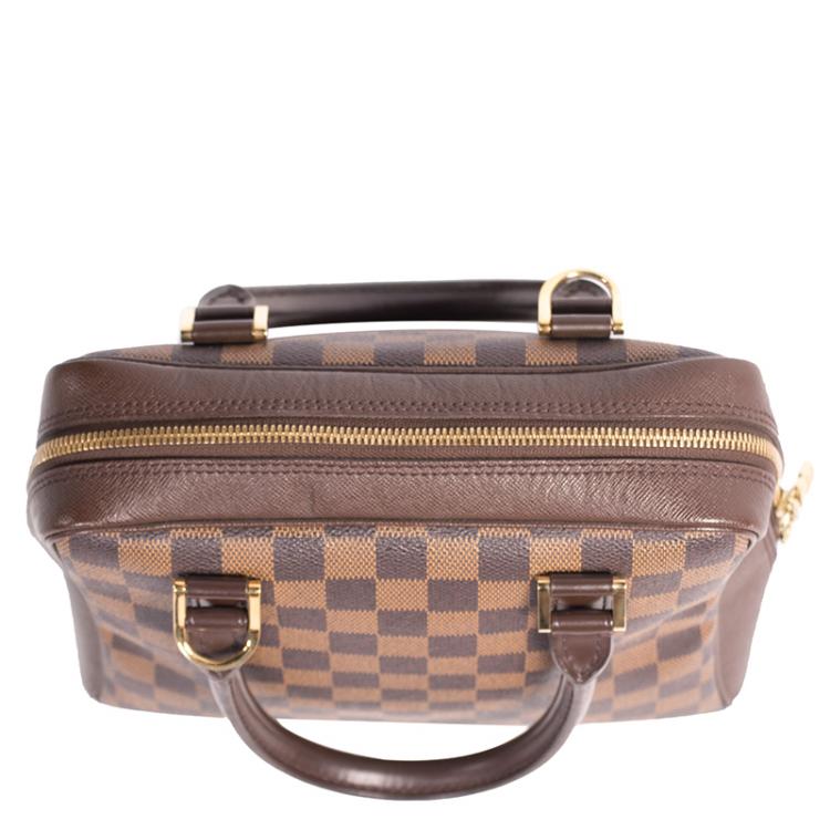 Pre Owned Louis Vuitton Damier Ebene Canvas Brera Bag