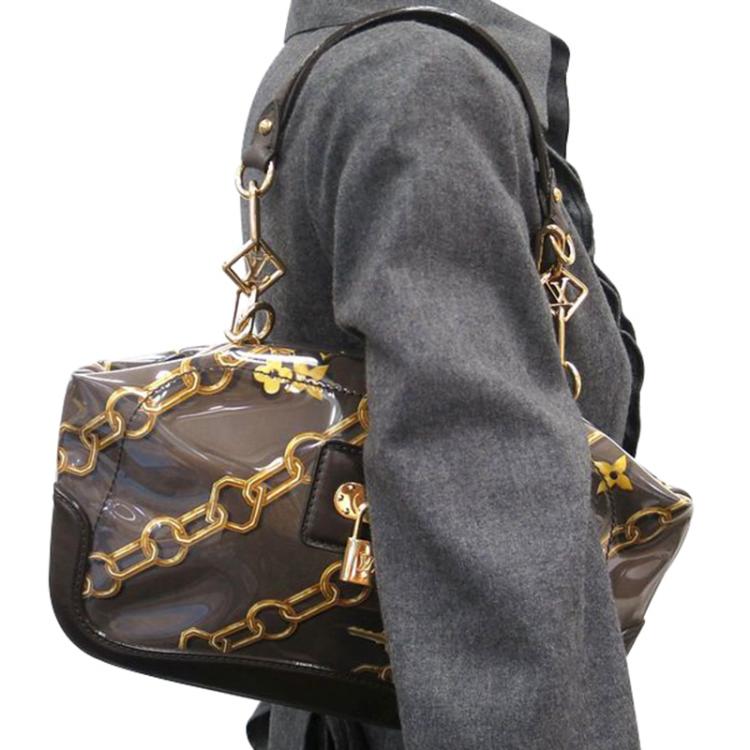Louis Vuitton Musette Monogram Charm Taupe Shoulder Bag