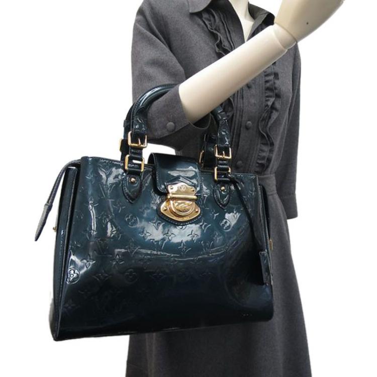 Louis Vuitton Vintage - Vernis Melrose Avenue Bag - Dark Green