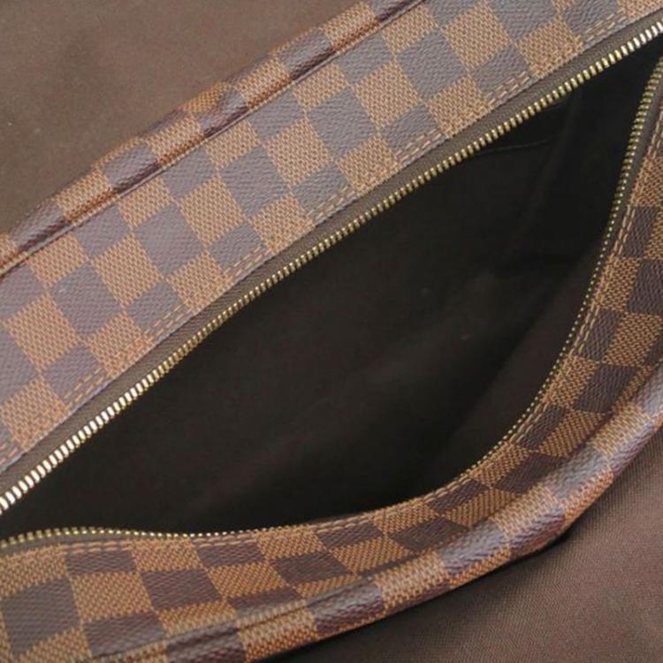 Pre Owned Louis Vuitton Damier Ebene Canvas Naviglio Messenger Bag