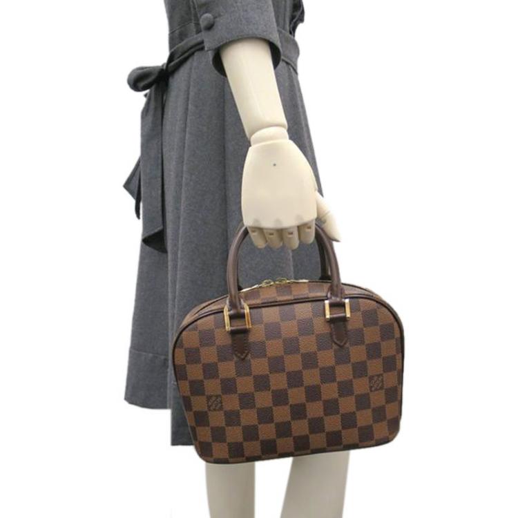 Louis Vuitton Damier Ebene Satchel/Top Handle Bag Small Bags