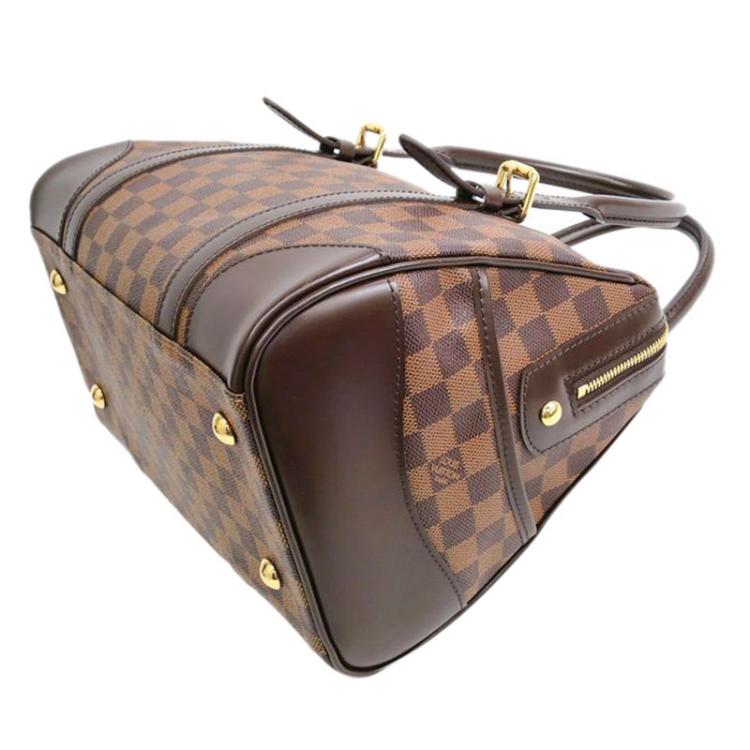 Pre Owned Louis Vuitton Damier Ebene Berkeley Satchel