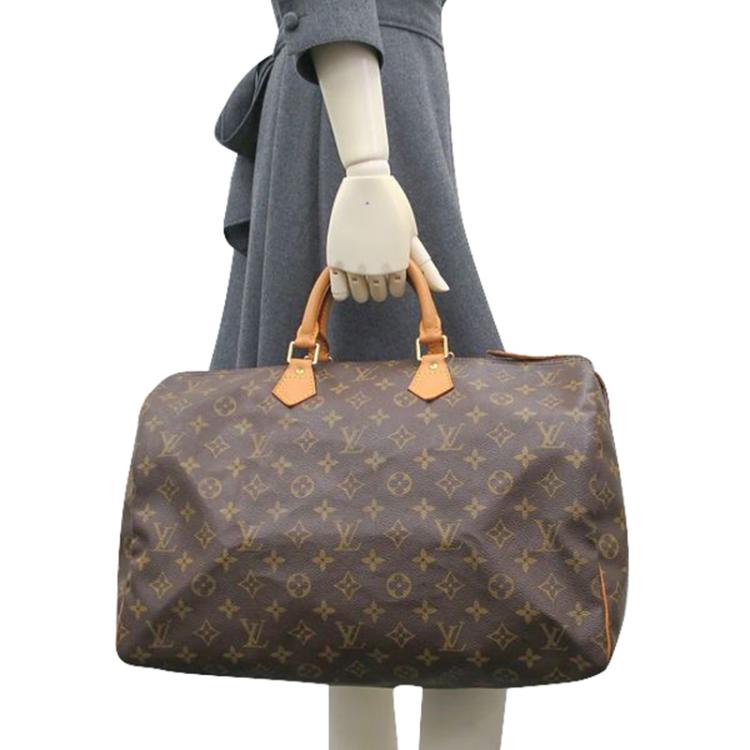 Pre Owned Louis Vuitton Monogram Canvas Speedy 40