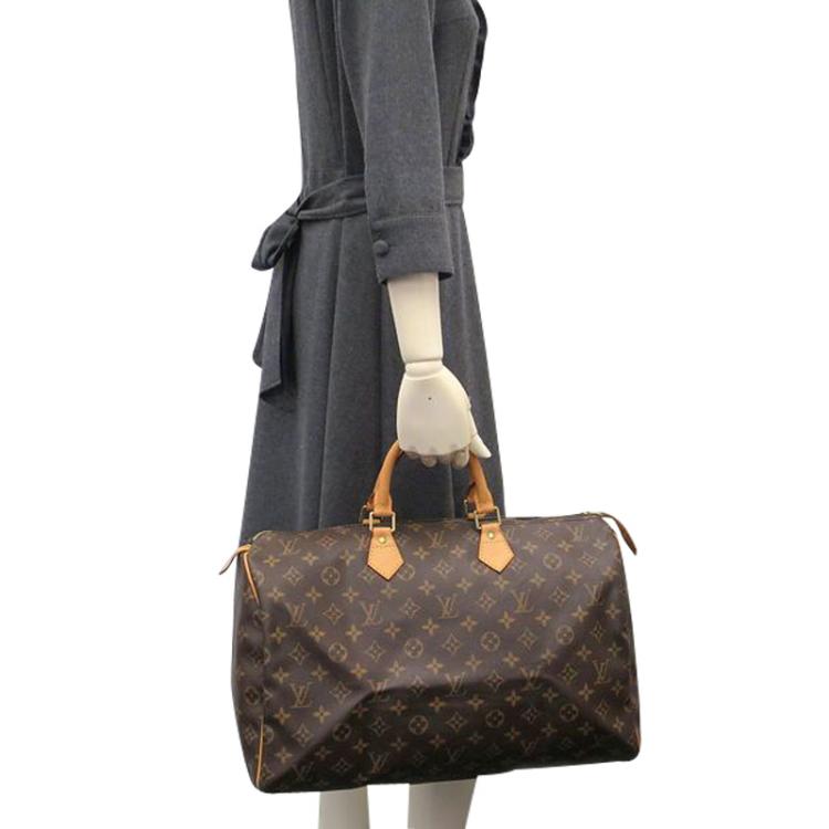 Pre Owned Louis Vuitton Monogram Canvas Speedy 40