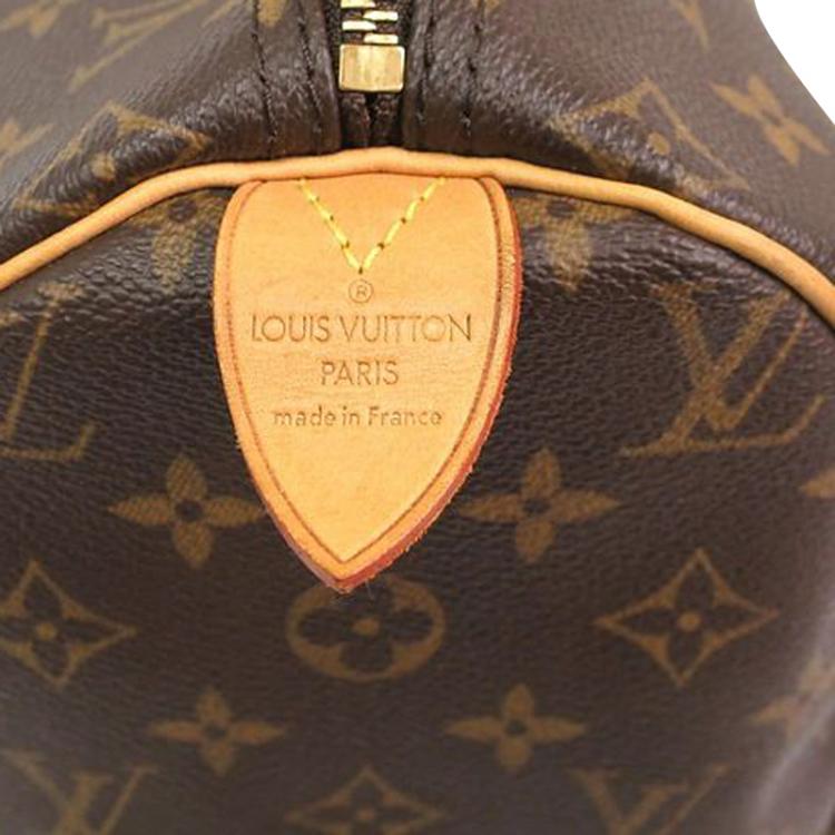 Pre Owned Louis Vuitton Monogram Canvas Speedy 40