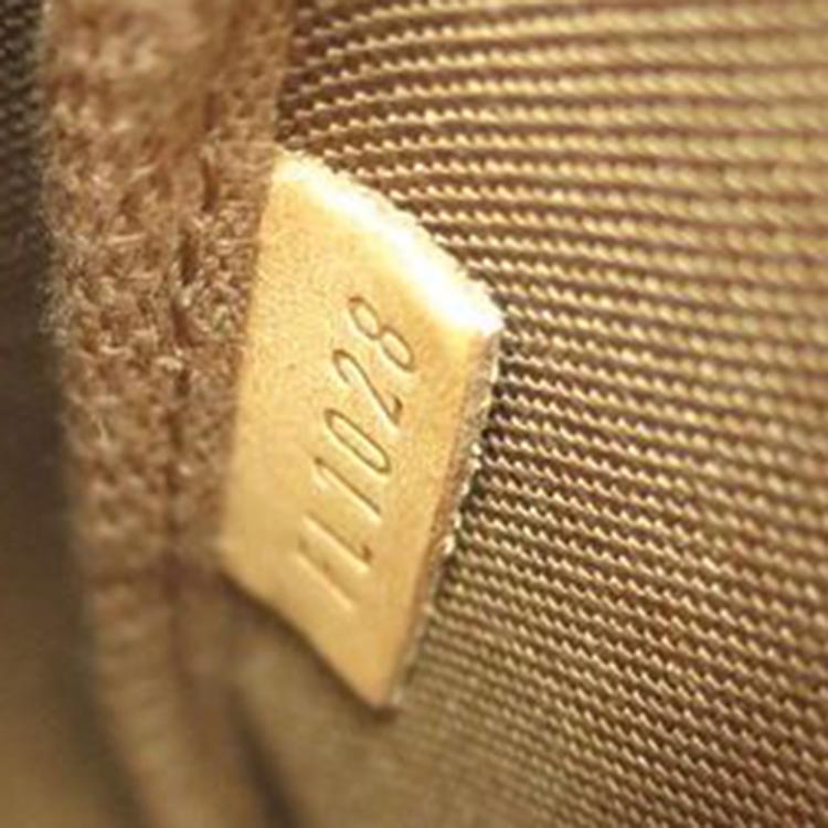 Pre Owned Louis Vuitton Monogram Canvas Petit Bucket Bag with Accessory Pouch