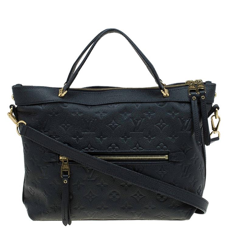 Louis Vuitton Black Satchel Handbag 