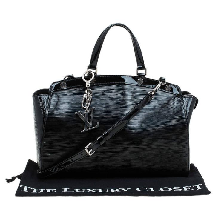 مملوكة مسبقًا Louis Vuitton Black Electric Epi Leather Brea MM Bag