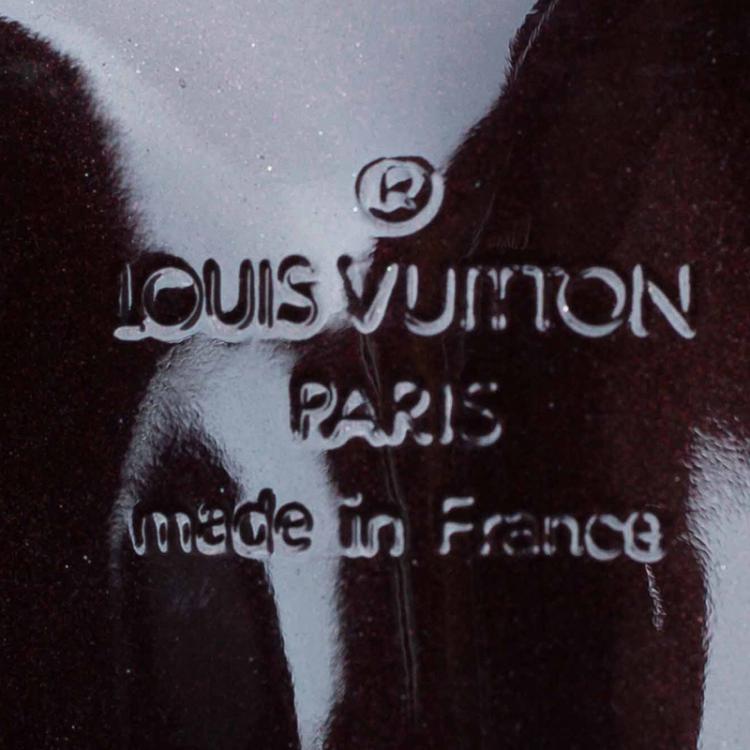 Pre Owned Louis Vuitton Amarante Monogram Vernis Melrose Avenue Bag