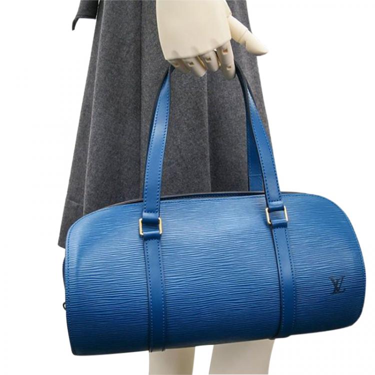 Louis Vuitton Toledo Blue Epi Leather Soufflot Bag Louis Vuitton | The  Luxury Closet