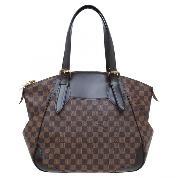 Pre Owned Louis Vuitton Damier Ebene Canvas Verona GM Bag