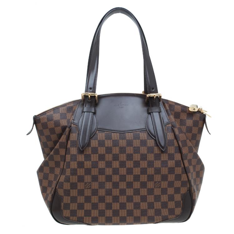 Pre Owned Louis Vuitton Damier Ebene Canvas Verona GM Bag