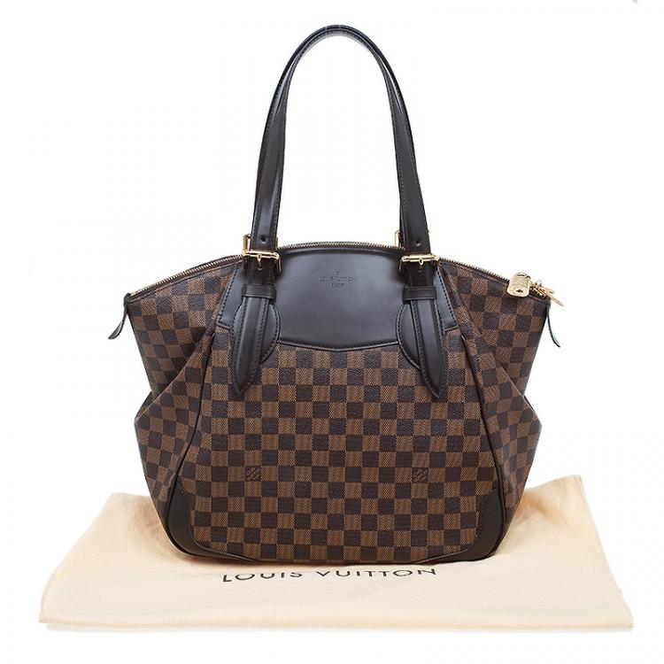 Pre Owned Louis Vuitton Damier Ebene Canvas Verona GM Bag