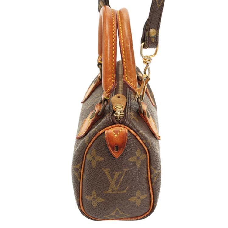 Pre Owned Louis Vuitton Monogram Canvas Mini Speedy