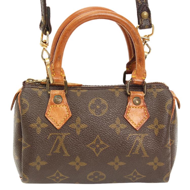 Pre Owned Louis Vuitton Monogram Canvas Mini Speedy