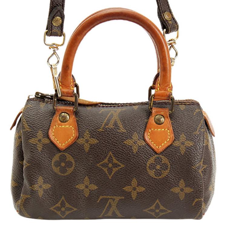Pre Owned Louis Vuitton Monogram Canvas Mini Speedy