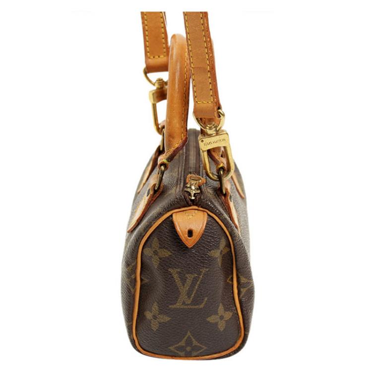 Pre Owned Louis Vuitton Monogram Canvas Mini Speedy
