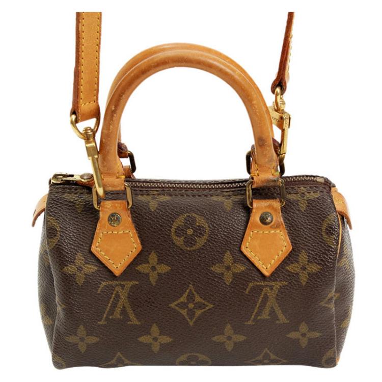 Pre Owned Louis Vuitton Monogram Canvas Mini Speedy