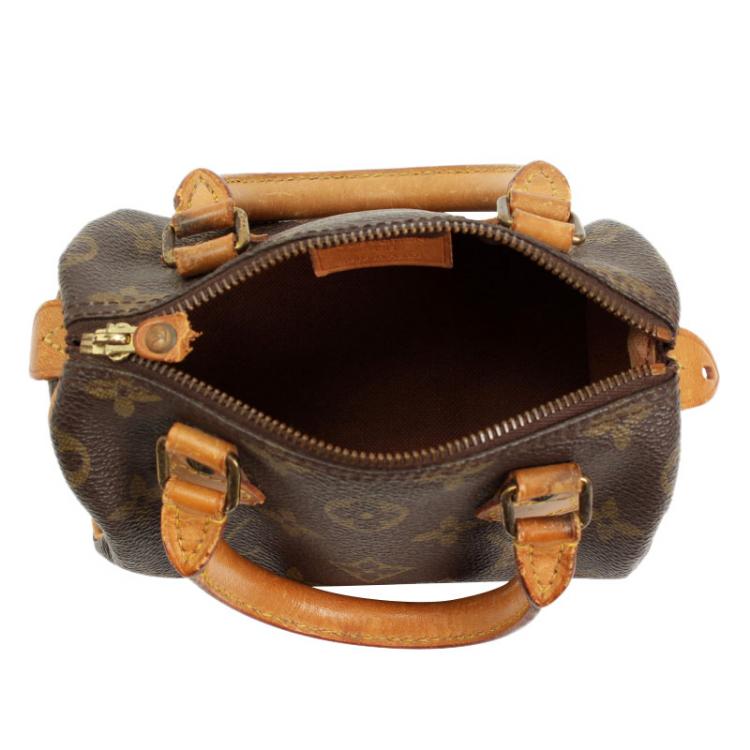 Pre Owned Louis Vuitton Monogram Canvas Mini Speedy