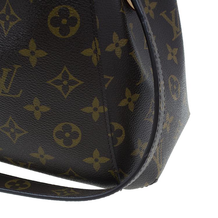 Pre Owned Louis Vuitton Monogram Canvas Montaigne Tote MM