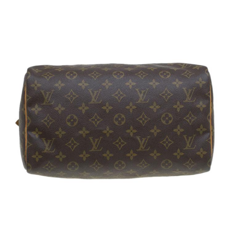 Pre Owned Louis Vuitton Monogram Canvas Speedy 30 Bag