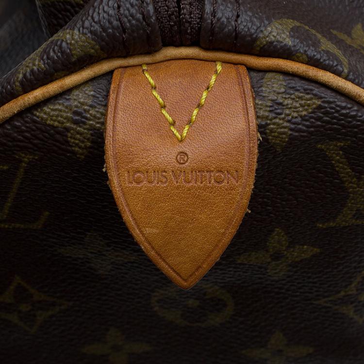 Pre Owned Louis Vuitton Monogram Canvas Speedy 30 Bag
