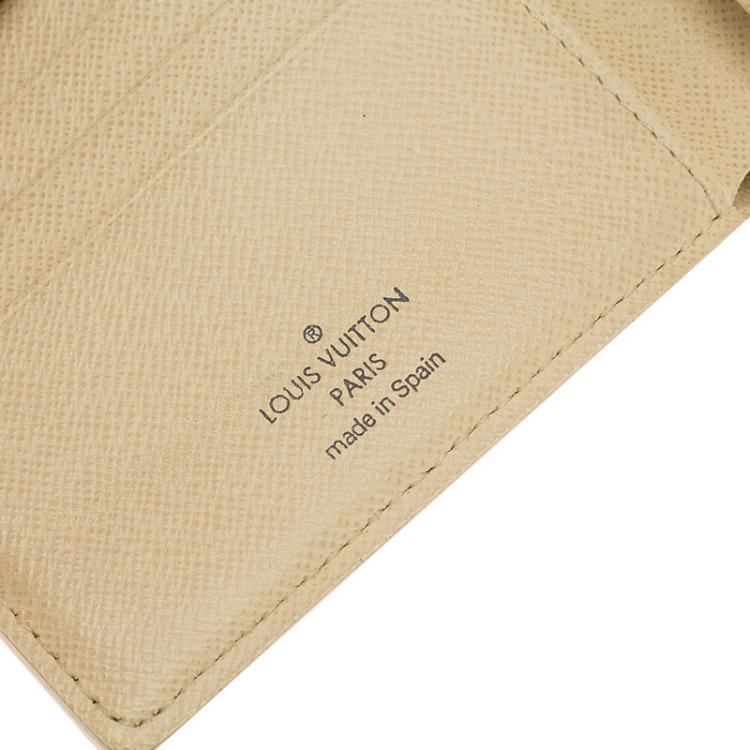 مملوكة مسبقًا Louis Vuitton Damier Azur Canvas Marco Bi-Fold Wallet